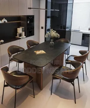 Sabon Dining Set Mai Siffar Alwat'i (Mutane 6)