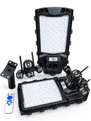 Ai Solar Kamera + Haske 3-in-1 4G 3 Lens 15MP