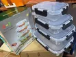 4-in-1 Microwave Safe Glass Containers - 3