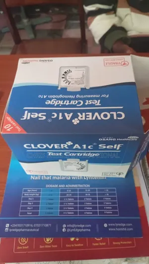Clover A1c Self Test Cartridge