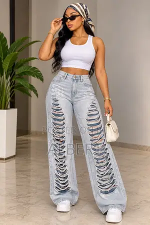 Sokoto Baggy na Mata masu Salo - Mai Saukin Kuɗi