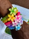 Sweet Floral Bracelets - Yellow, Purple, Pink, Green, Blue - 4