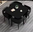 4 Seater Marble Dining Set - 1