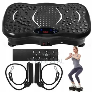 Supermax Pro Platform Massager da Bluetooth & Resistance Rope