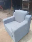 Sabon Grey Sofa Chair Mai Hannun Jaki - 1