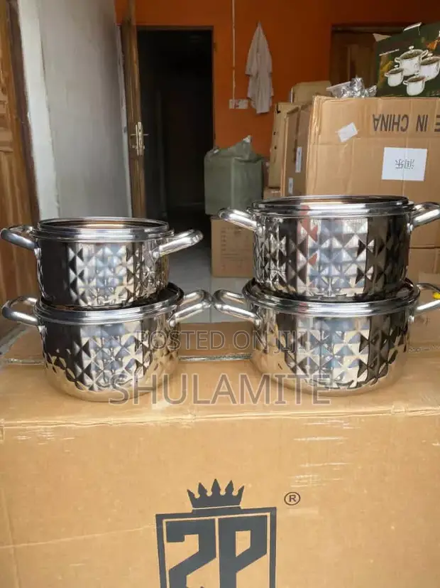 8-Piece Stainless Steel Cookware Set - 1