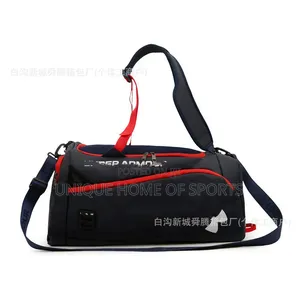 Babban Duffel Bag na Tafiya & Wasanni - Navy Blue