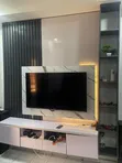 Home Interiors TV Console with Drawers & LED - 2