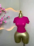 Trendy Basic Crop Top - 1
