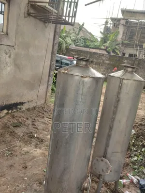 2 x Ideal Karfe Fiber Tank don Samar da Ruwa Mai Tsarki