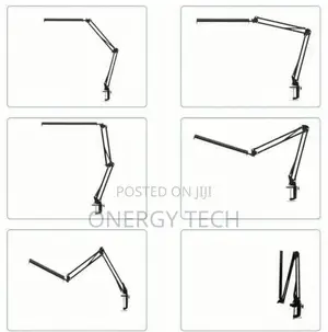 USB Desk Clamp Lamp - 3 Light Modes