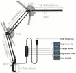 Lampar Hasken USB Mai Kama - Yanayin Haske 3 - 3