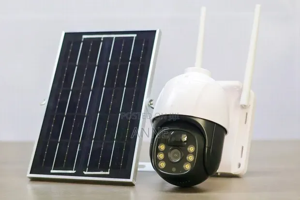 Single Lens Solar CCTV Camera - 1