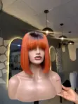 Luxury Bone Straight Wig 10-Inch - 2