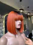 Luxury Bone Straight Wig 10-Inch - 3