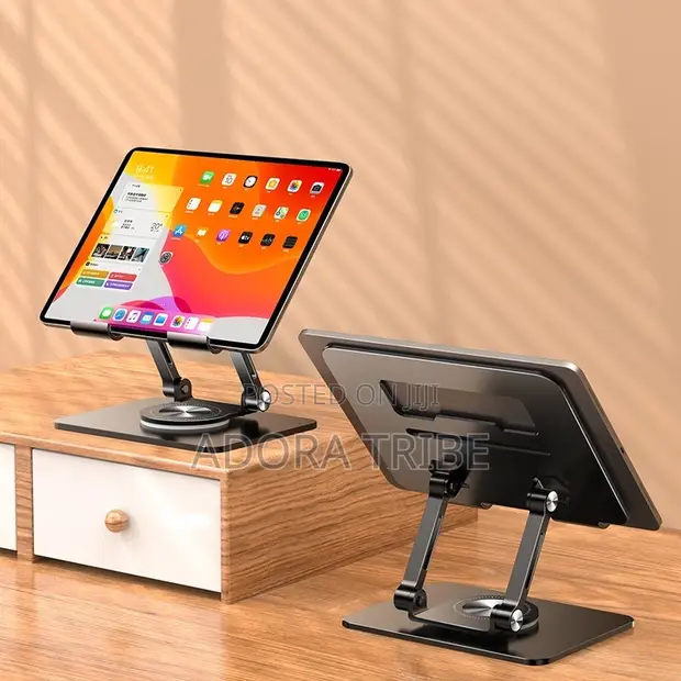 Adjustable Aluminum Laptop/Tablet Stand - 1