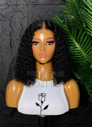 Gashin Mutum Wig Na Pixie Curl