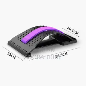 Lumbar Back Stretcher & Massager for Pain Relief