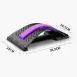 Lumbar Back Stretcher & Massager don Rage Maganin Ciwo - 1
