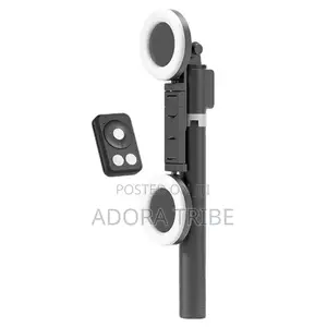 Brand New Double Light Selfie Stick Tripod with Bluetooth Remote