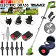 Speed Mower Rechargeable Cordless Grass Trimmer - 2 Batteries - 3