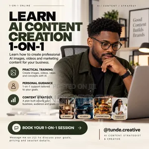 1-on-1 AI Content Creation Training & Consultation