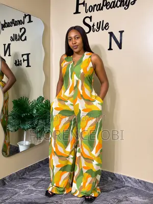 Florence Palazzo Jumpsuit - Wide Leg Linen Blend