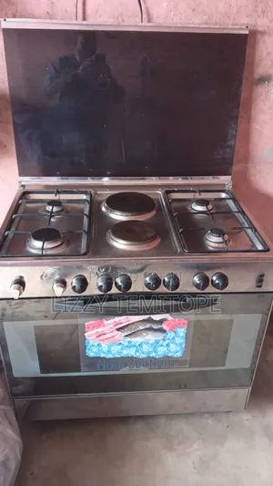 Maxi 60x90 Gas Cooker - 6 Gobare, Oven & Grill