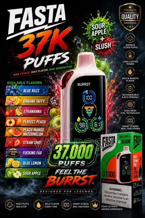 Fasta 37000 Puffs Disposable Shisha Pen