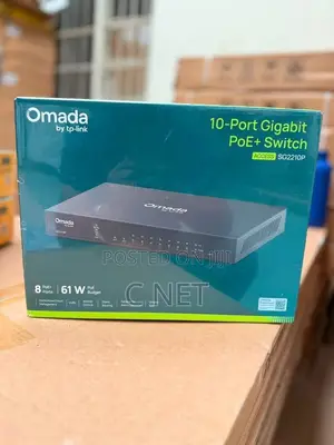 TP-Link TLSG2210P 8-Port Gigabit PoE+ Omada Switch