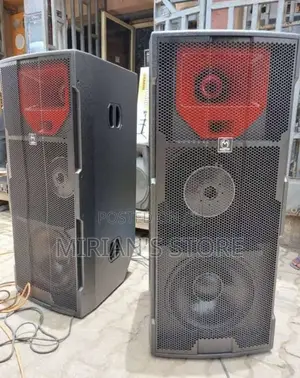 Master Audio Babban Ƙarfin Magana Guda Biyu Masu Ƙarfin Bass