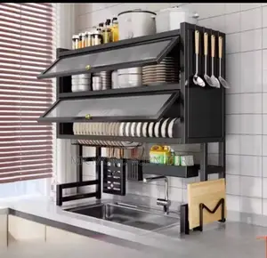 Double Layer Kitchen Drain Rack
