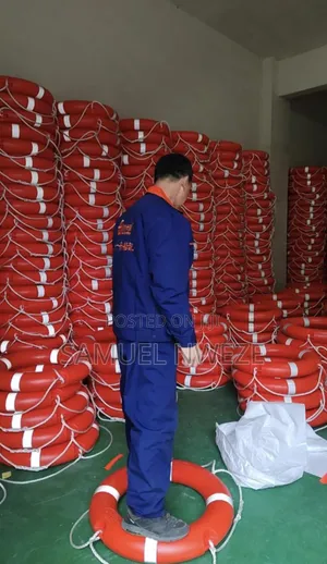 American Safety Orange & White Lifebuoy Rings