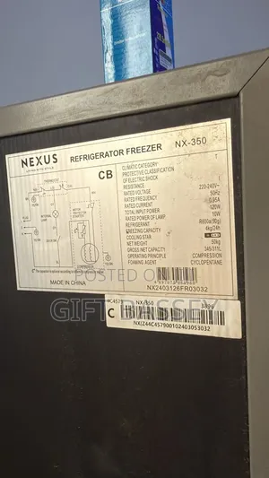 Nexus Girman Ƙofa Biyu Firij