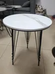 Royal Marble Side Stools (Brand New) - 2