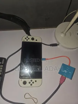 Nintendo Switch OLED with Screen Line