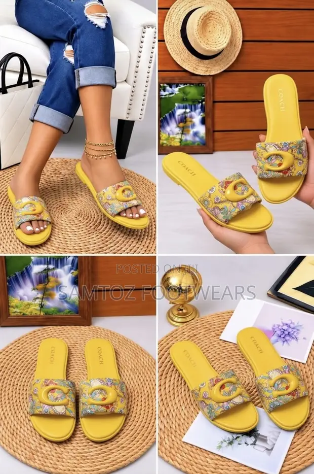 Coach Slippers - Brand New - 1