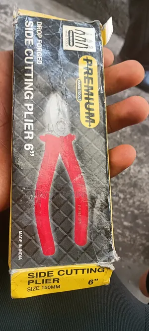 Side Cutting Pliers with Plastic Covered Handle