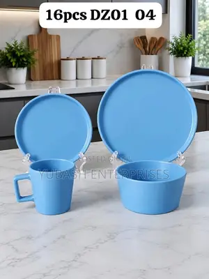 16-Piece Dinner Set - Blue