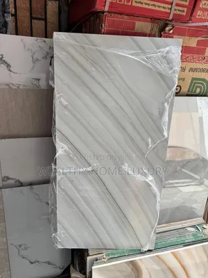 40x80cm Premium Grey Linear Marble Effect Floor Tiles