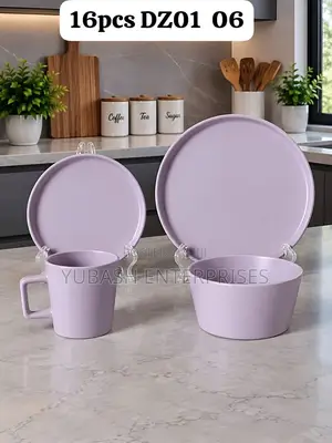 16pcs Dinner Set - Purple