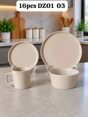 16-Piece Dinner Set - Cream Color