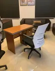 1 Meter Home Office Desk with Executive Chair - 2