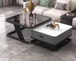 Glass Center Table with Drawer - 2