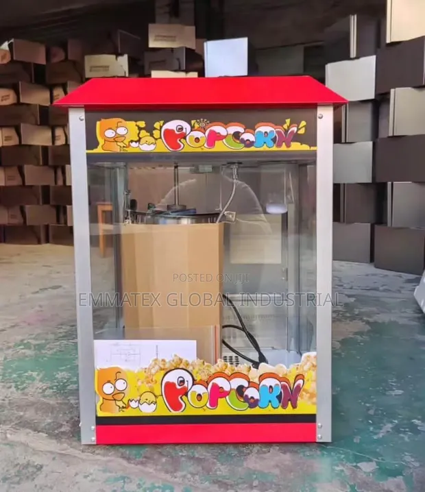 Brand New Popcorn Machine - 1