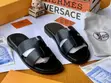 Black Hermes Slippers - 1