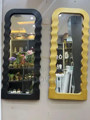 Luxury Gold Arch Dressing Mirror