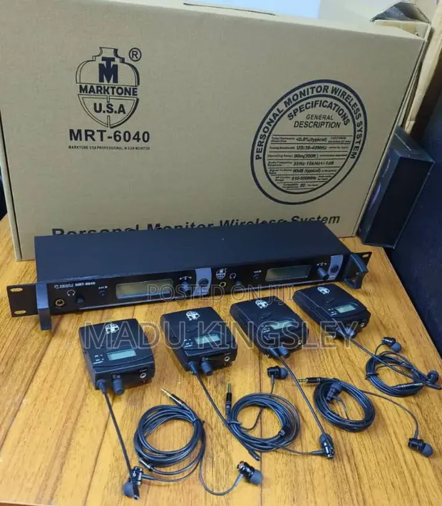 Sennheiser Wireless Microphone & 6-in-1 In-Ear Monitors - 1