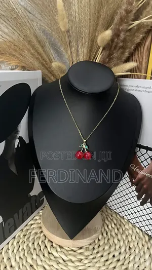 Cherry Necklace - Stainless Steel