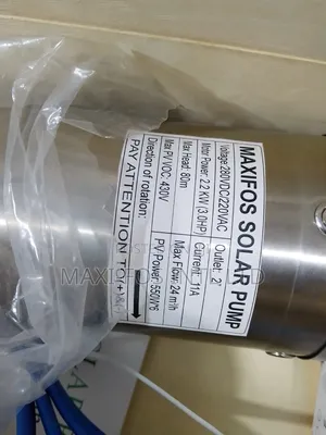 Maxifos Hybrid AC/DC Submersible Pump 3HP